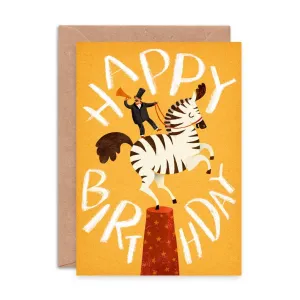 Emily Nash: Happy Birthday Zebra Card