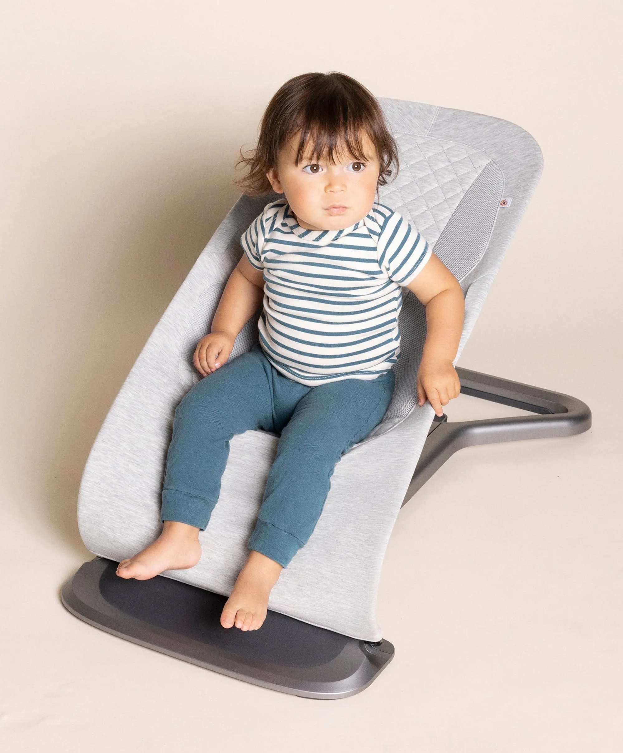 Ergobaby 3-in-1 Evolve Bouncer with Toy Bar - Light Grey