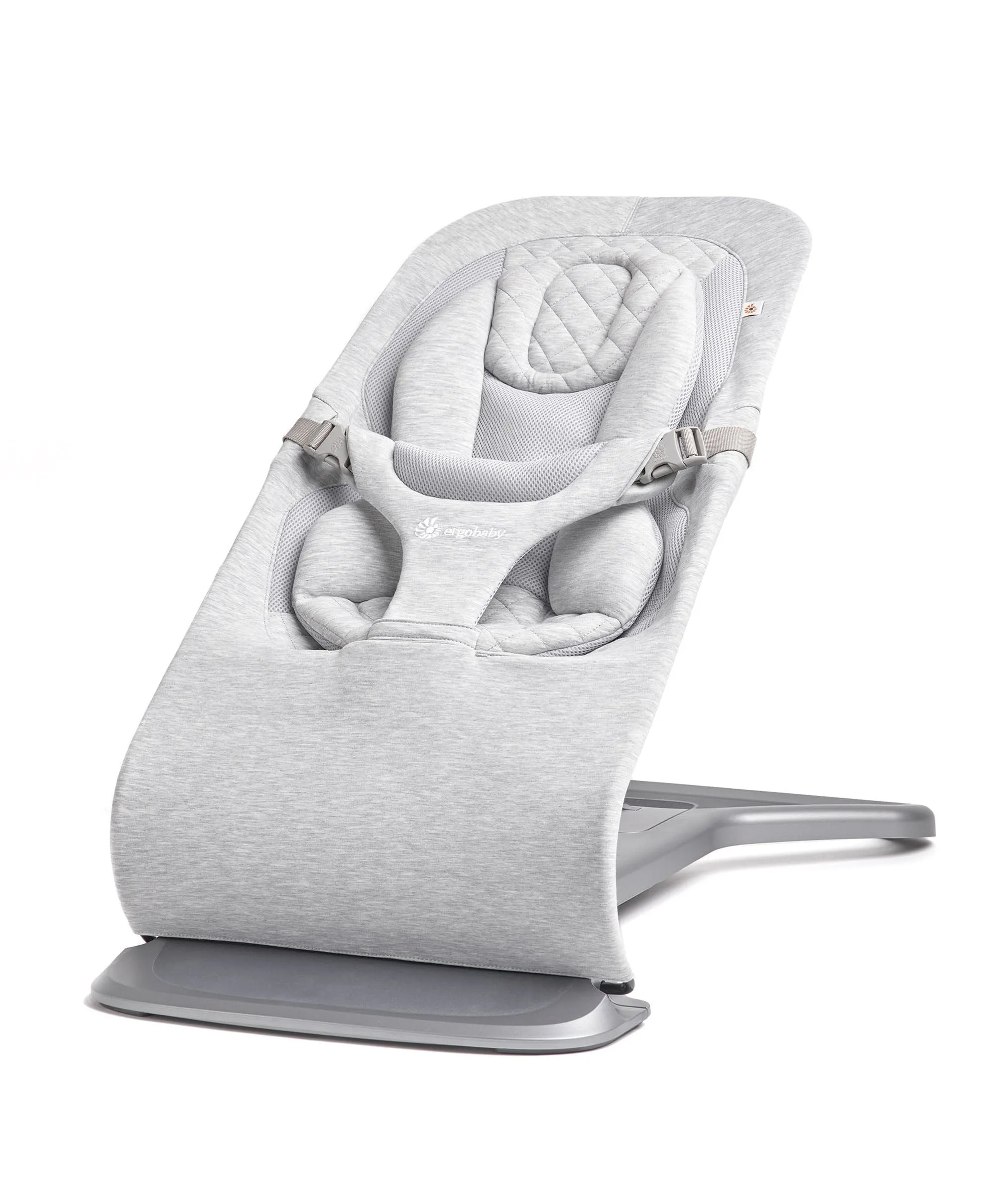 Ergobaby 3-in-1 Evolve Bouncer with Toy Bar - Light Grey