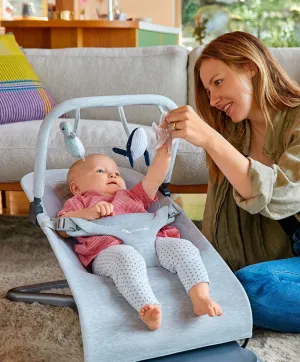 Ergobaby 3-in-1 Evolve Bouncer with Toy Bar - Light Grey
