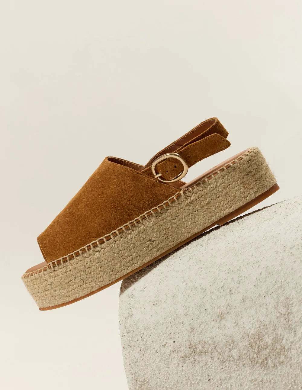 Espadrilles Maya - Amber suede