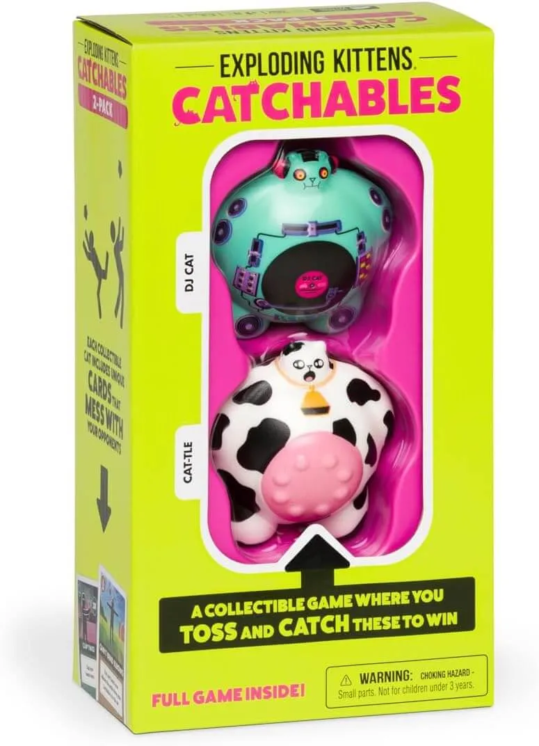 Exploding Kittens Catchables 2  Pack Sets