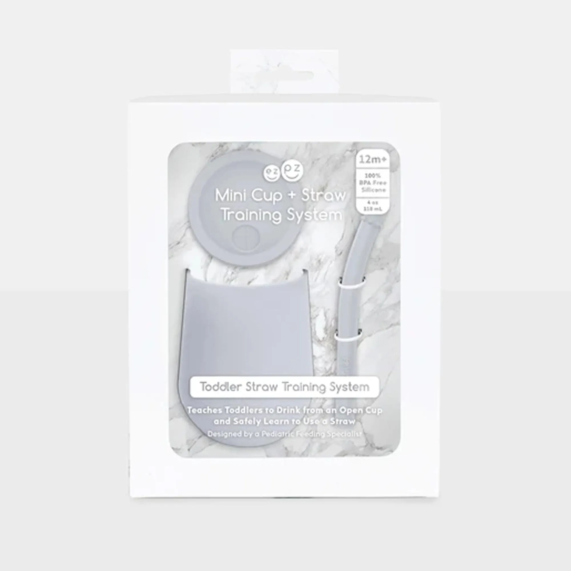 EZPZ Mini Cup   Straw Training System - Pewter