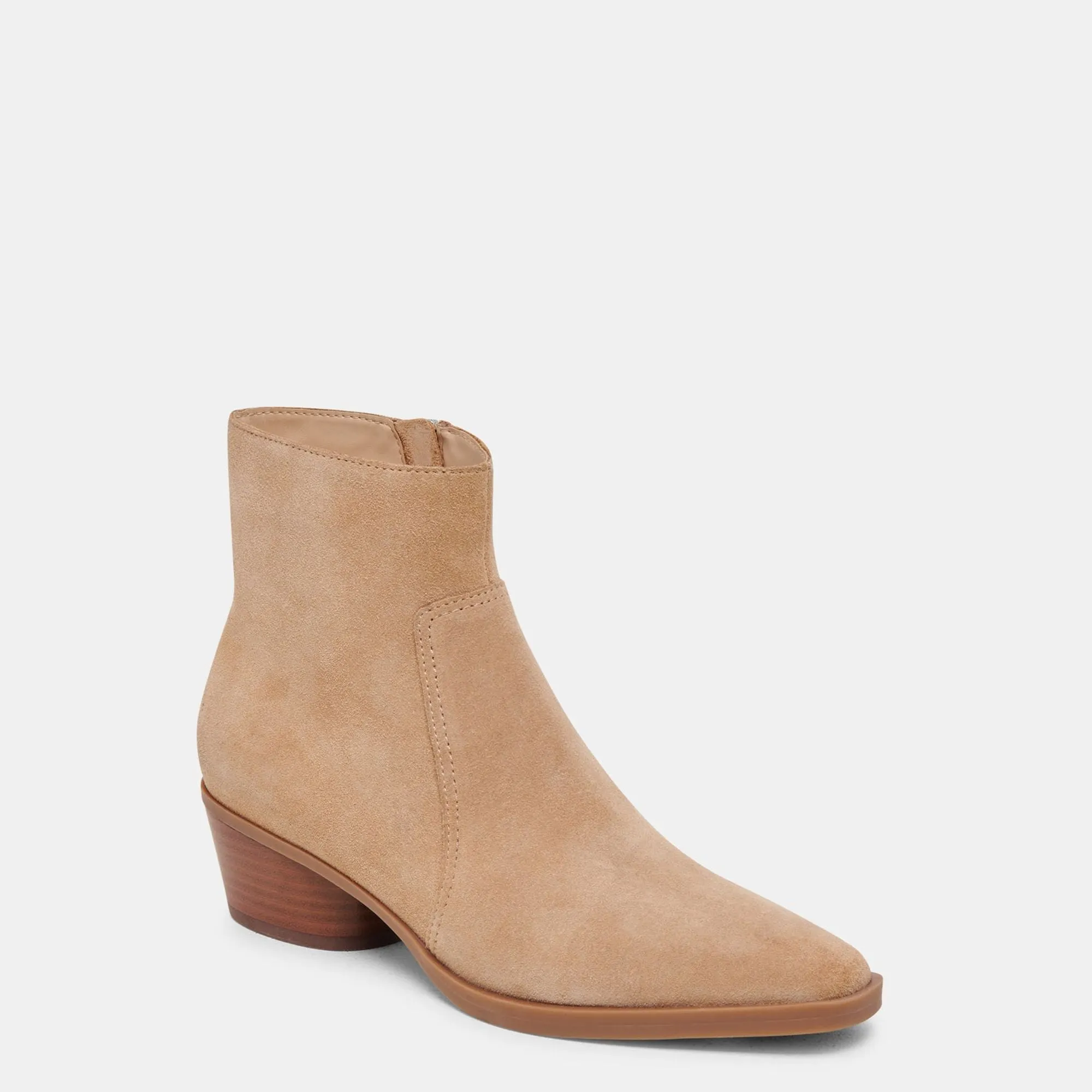 Fahari H2o Wide Booties Camel Suede