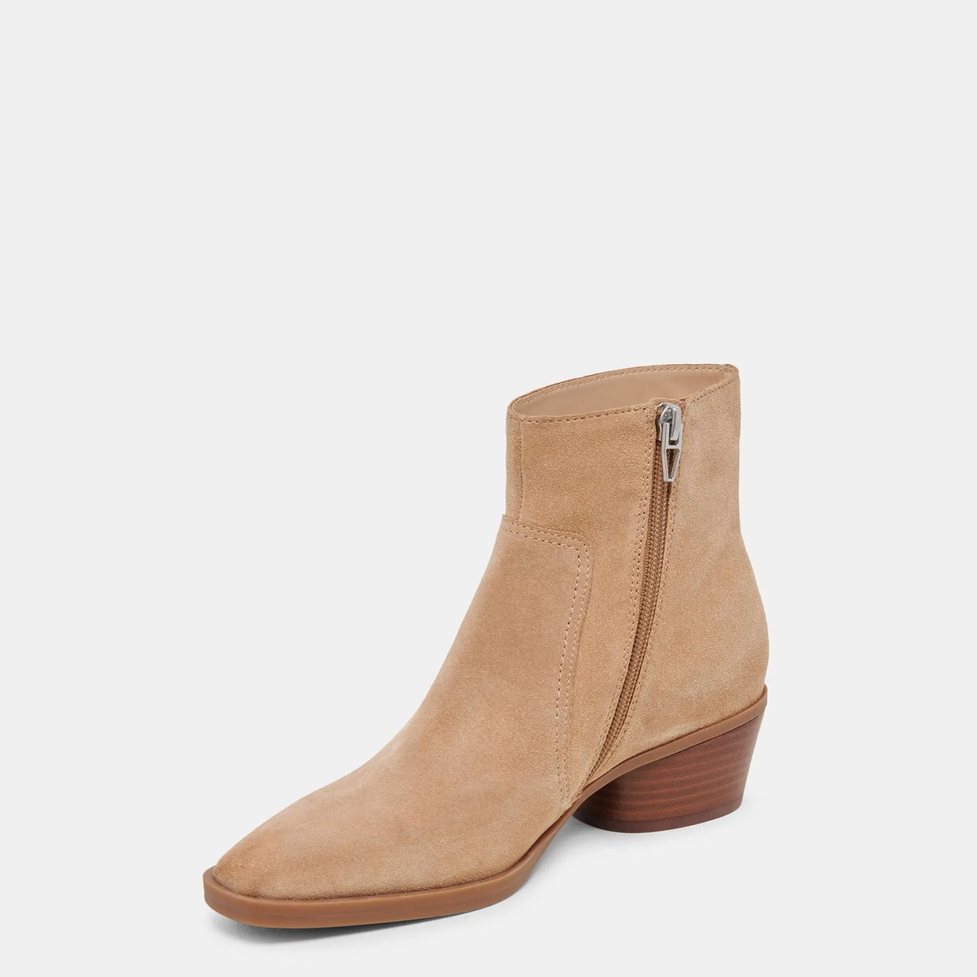 Fahari H2o Wide Booties Camel Suede