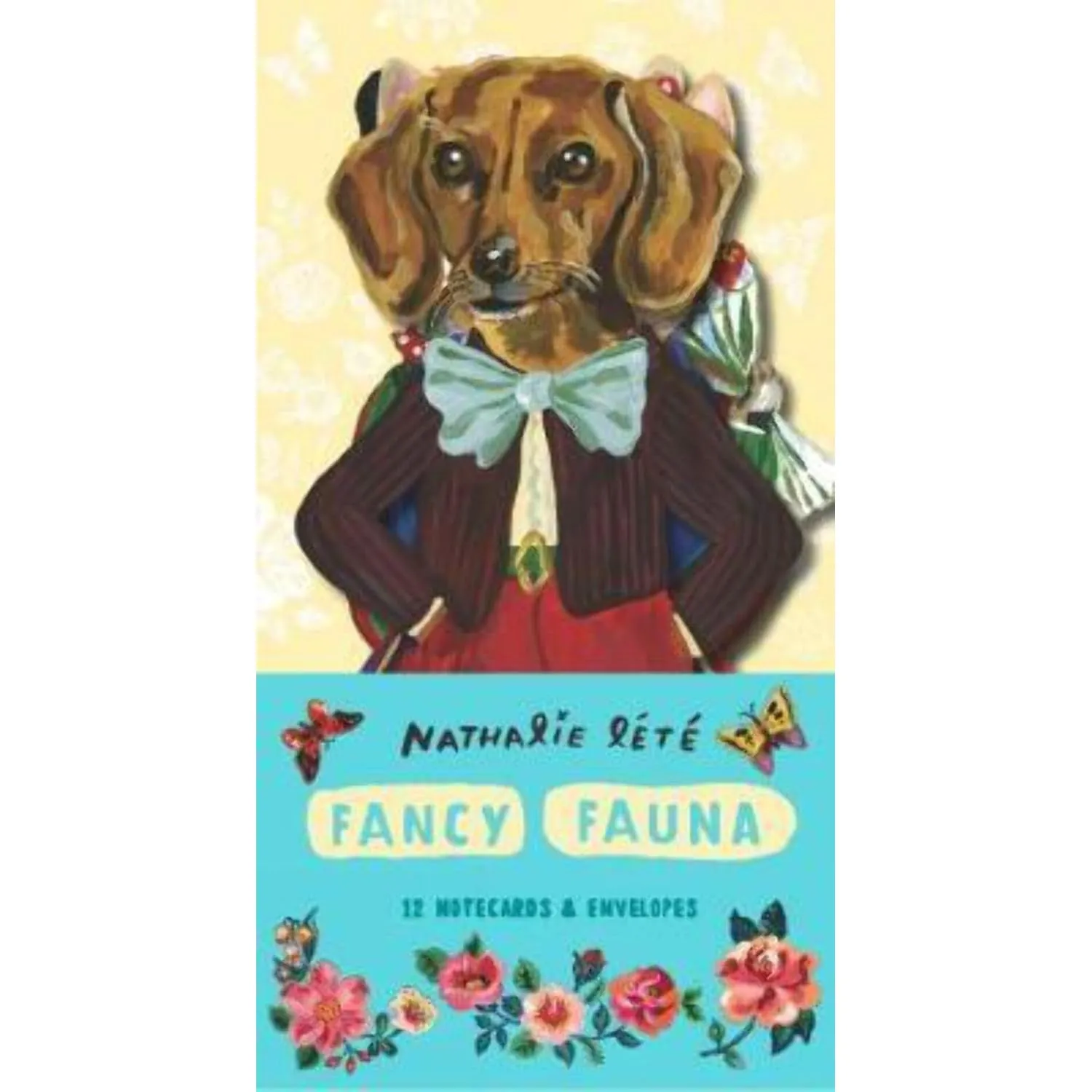 fancy fauna: 12 notecards