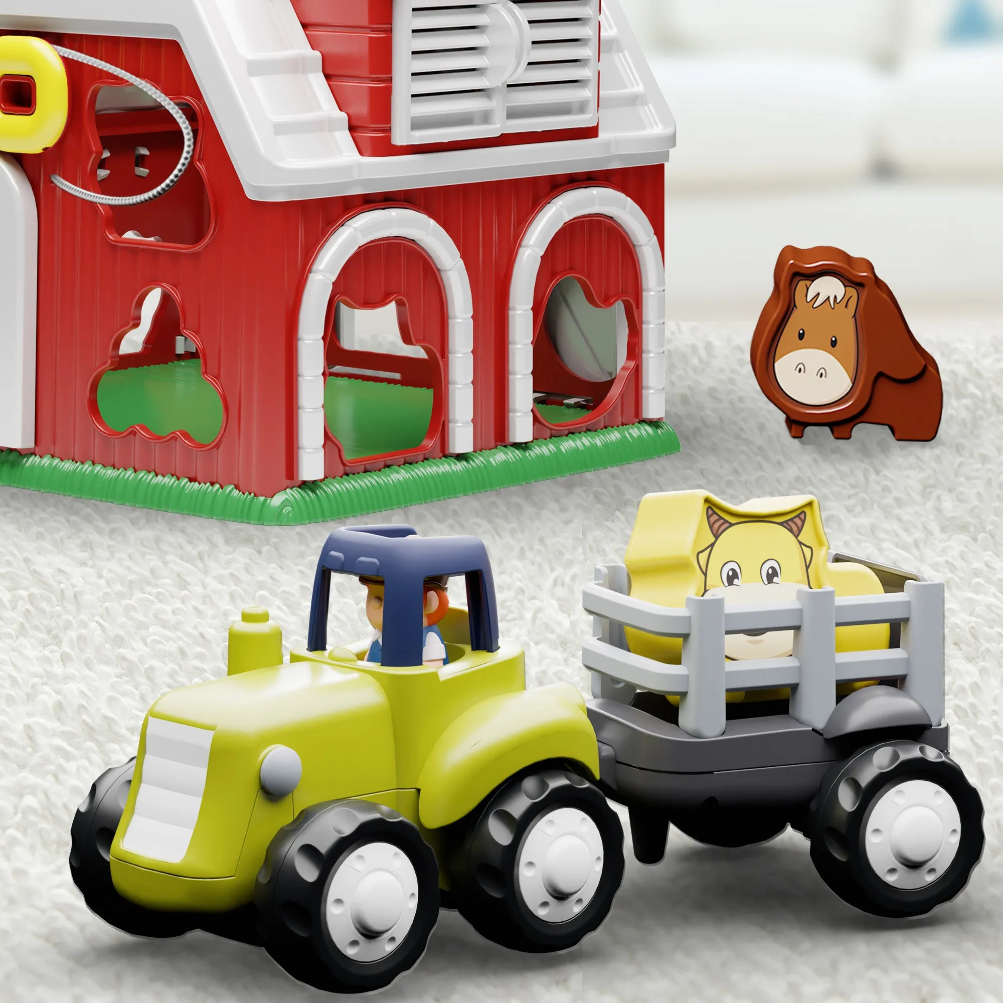 Farm Animal House Toys