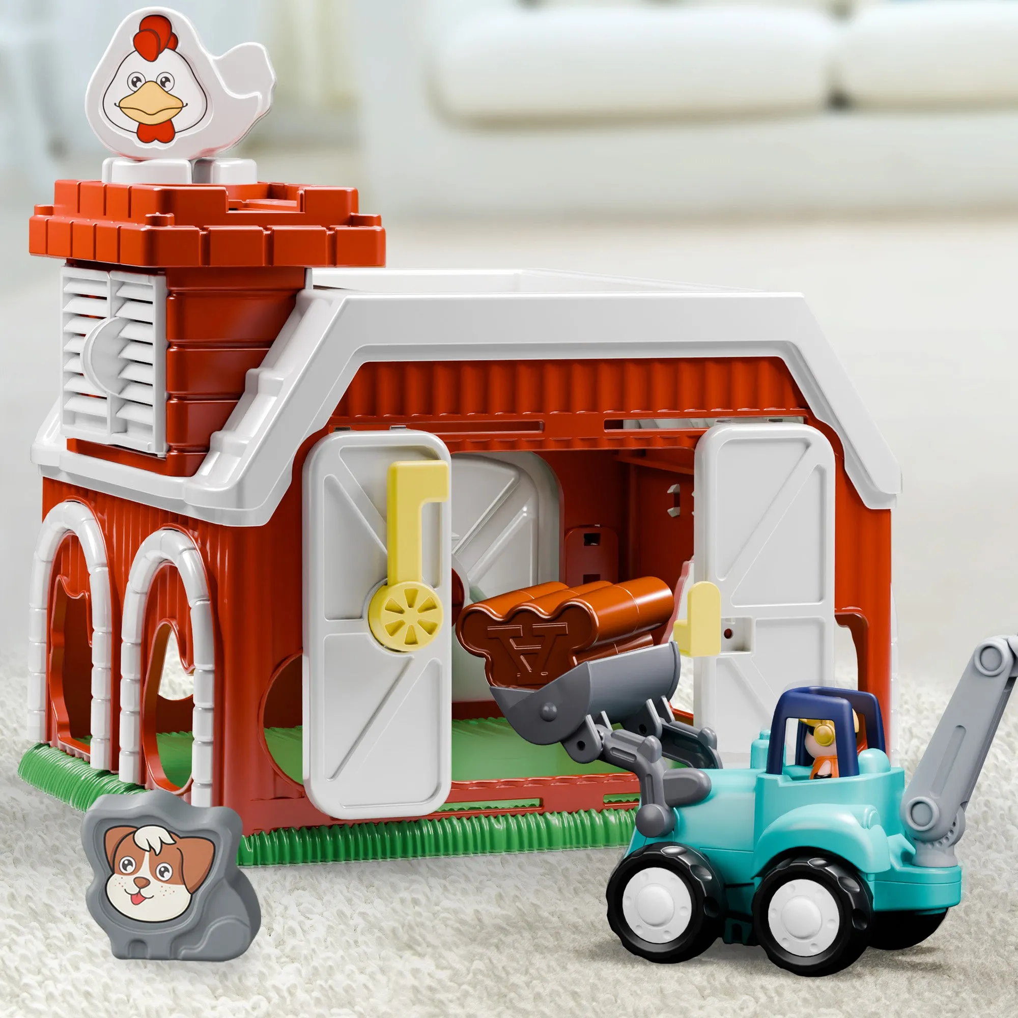 Farm Animal House Toys