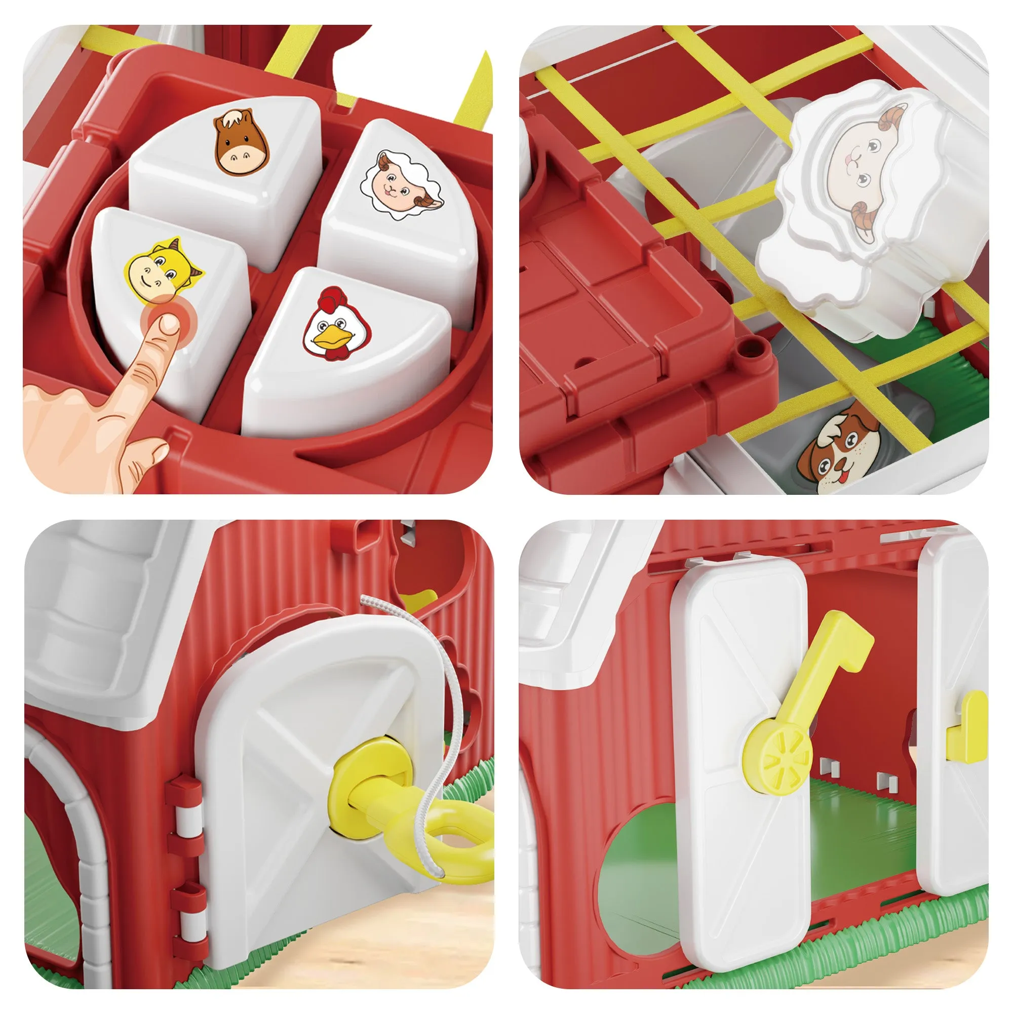 Farm Animal House Toys