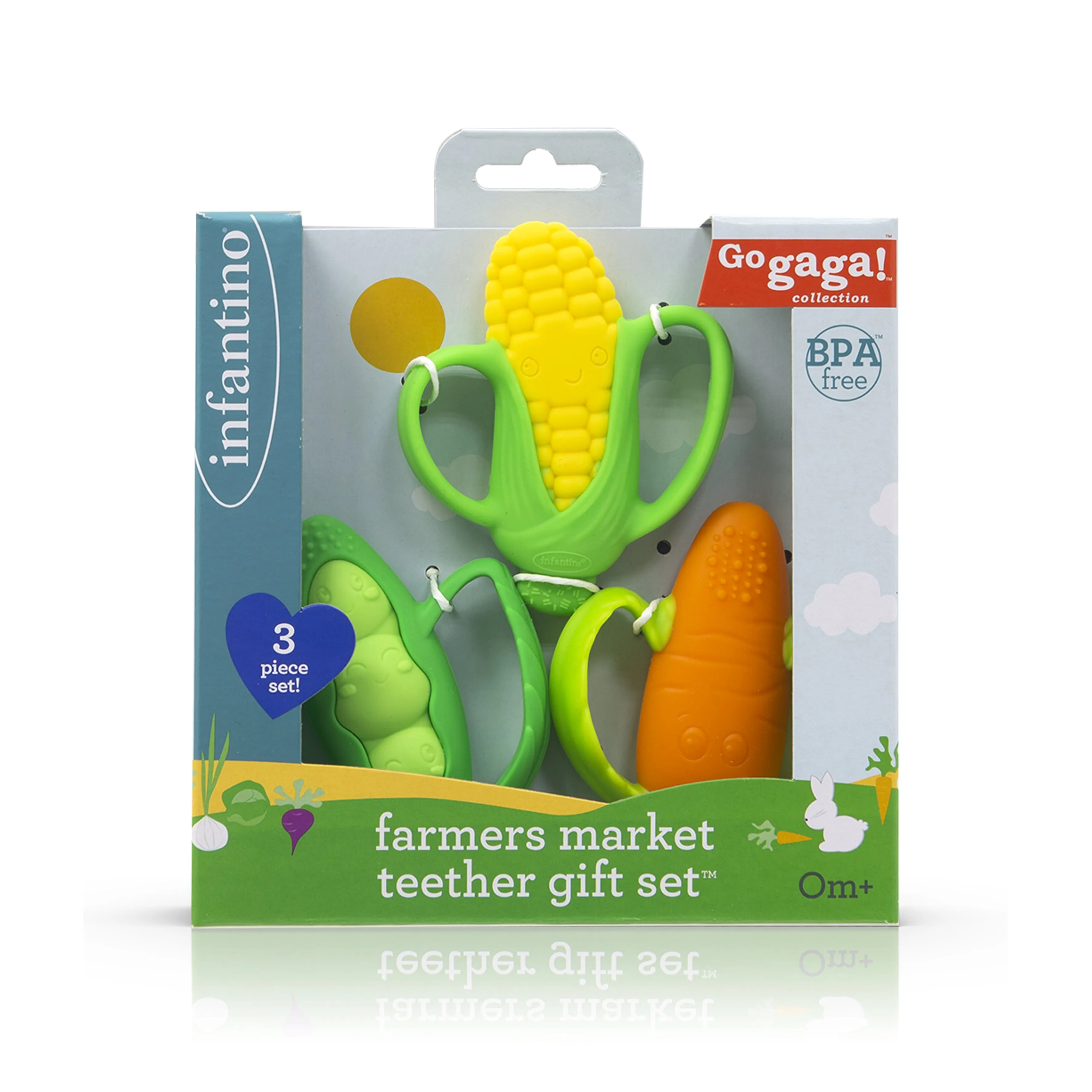 Farmers Market Teether Gift Set