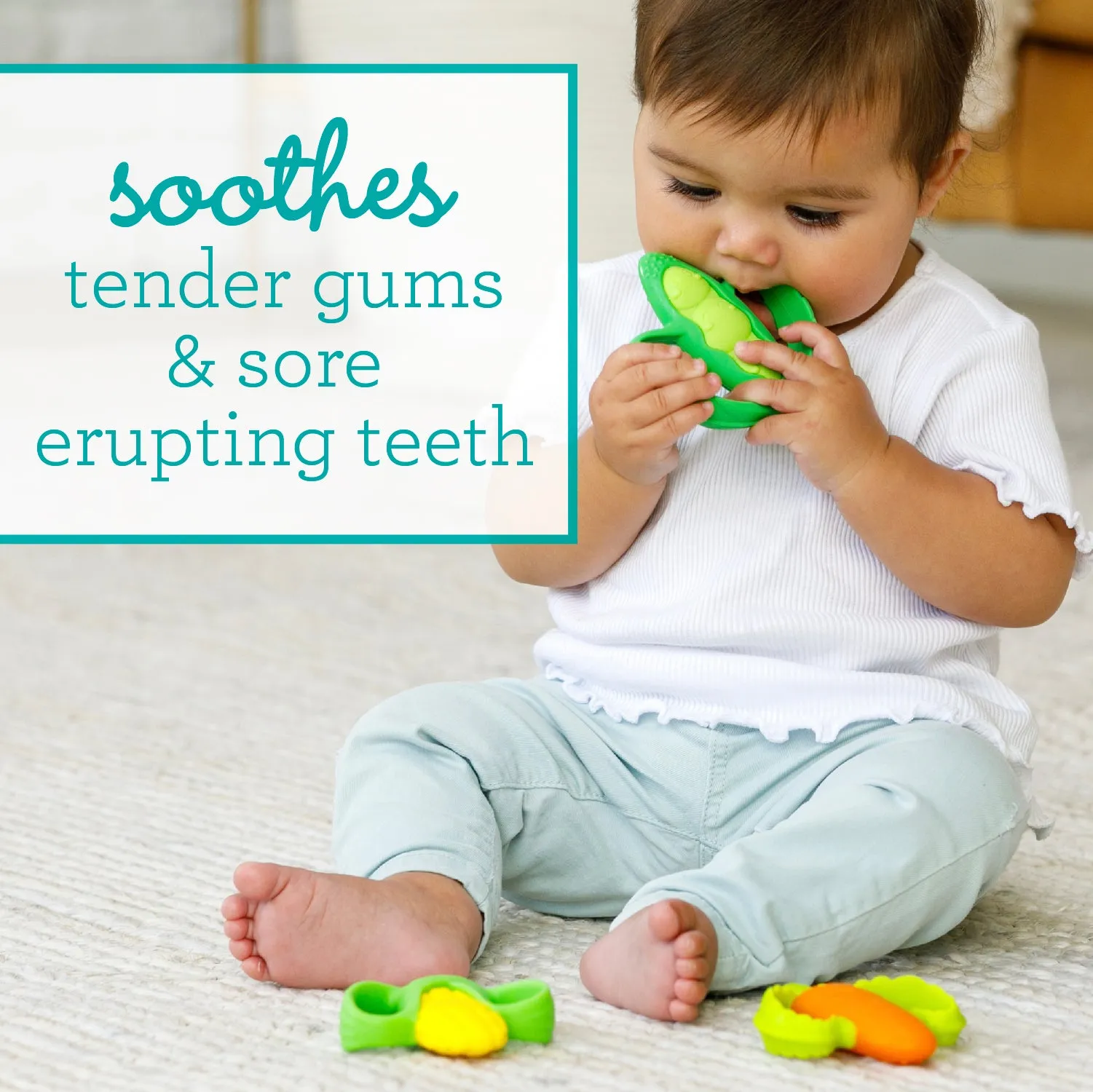 Farmers Market Teether Gift Set