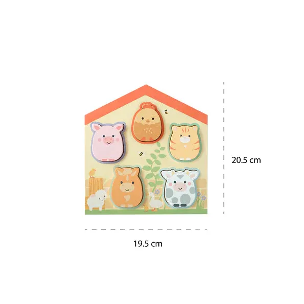 Farmyard Barn Shape Puzzle