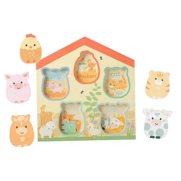 Farmyard Barn Shape Puzzle