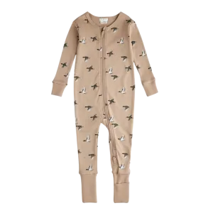 FIRSTS Mallard Print on Sand Convertible Sleeper