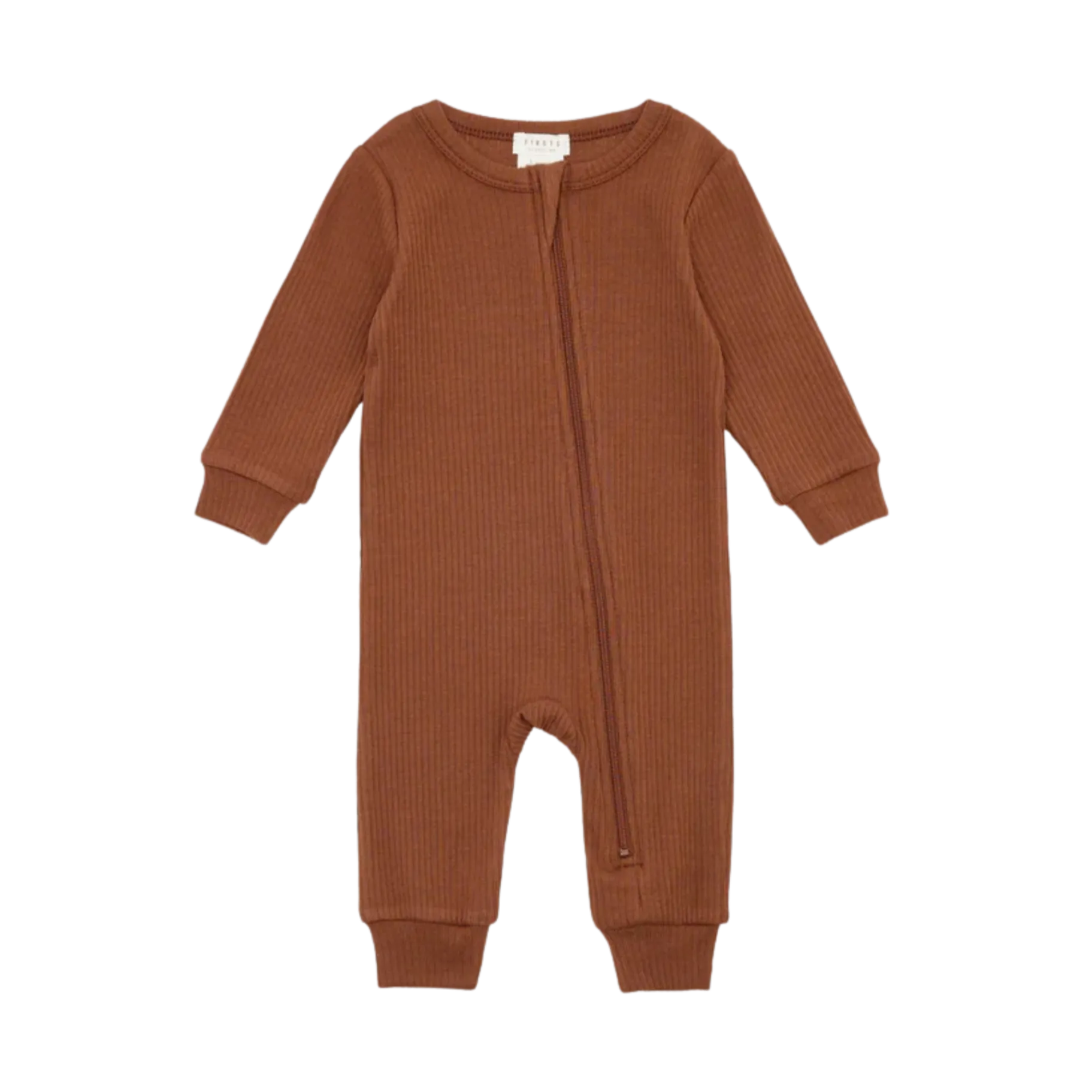 FIRSTS Mustang Brown Modal Ribbed Sleeper