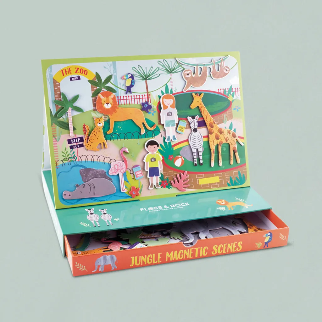 Floss & Rock Jungle Activity Play Set with Georgie Giraffe Soft Toy