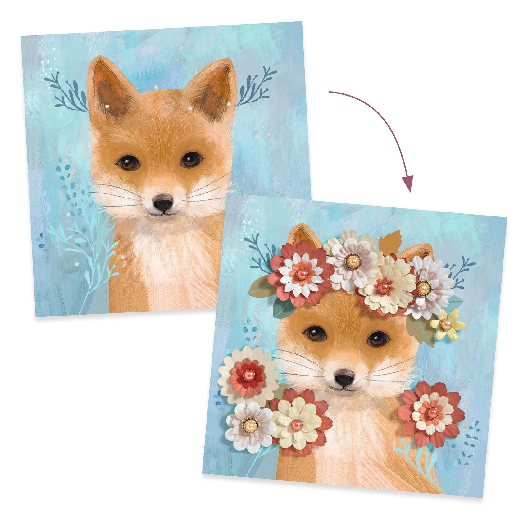 Flower Crowns Art Set