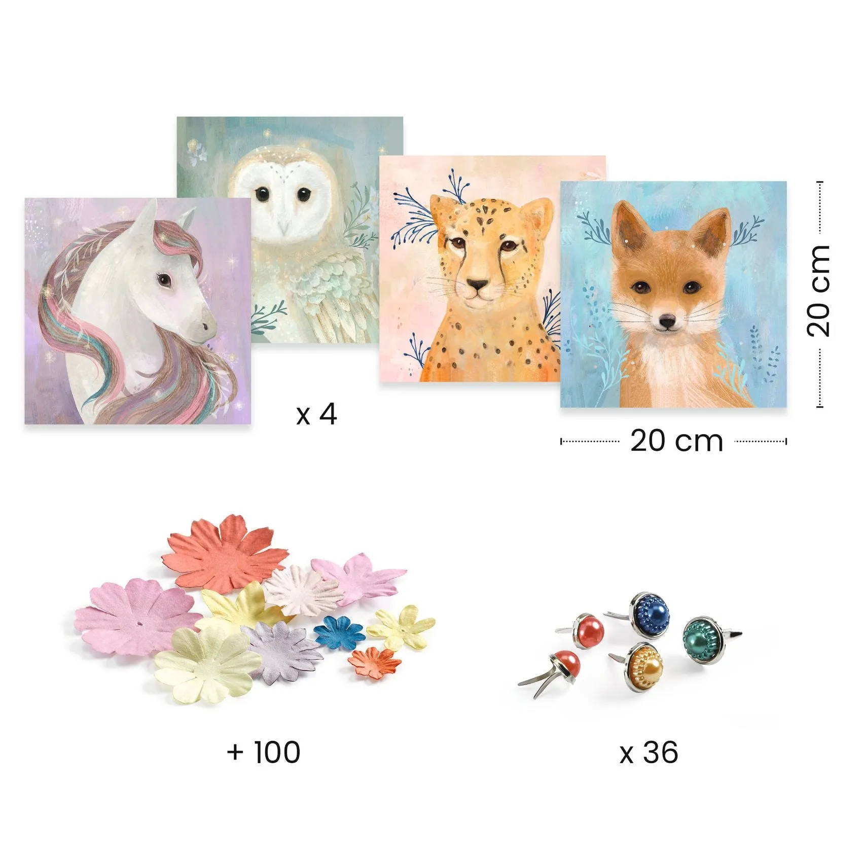 Flower Crowns Art Set