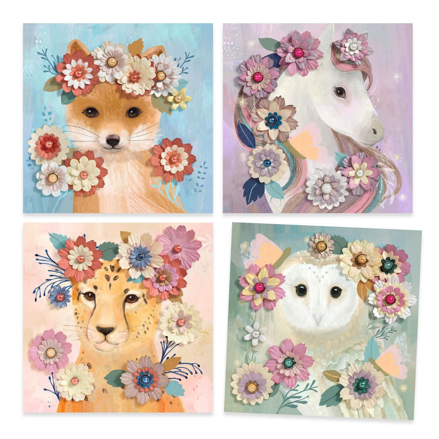 Flower Crowns Art Set