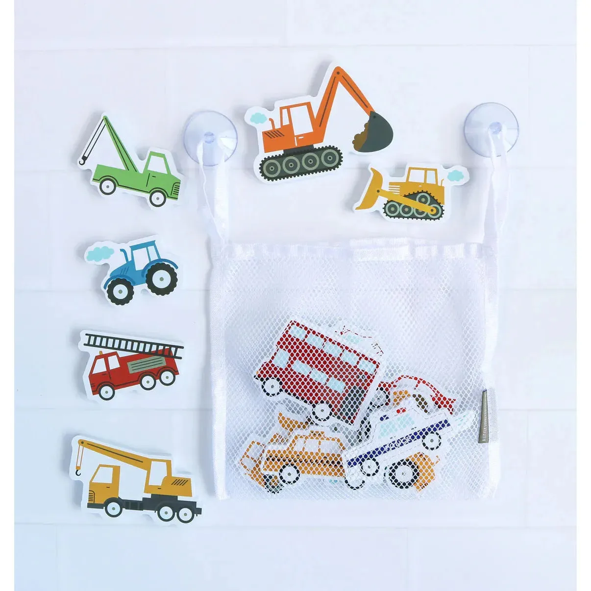 Foam Bath Toys: Vehicles