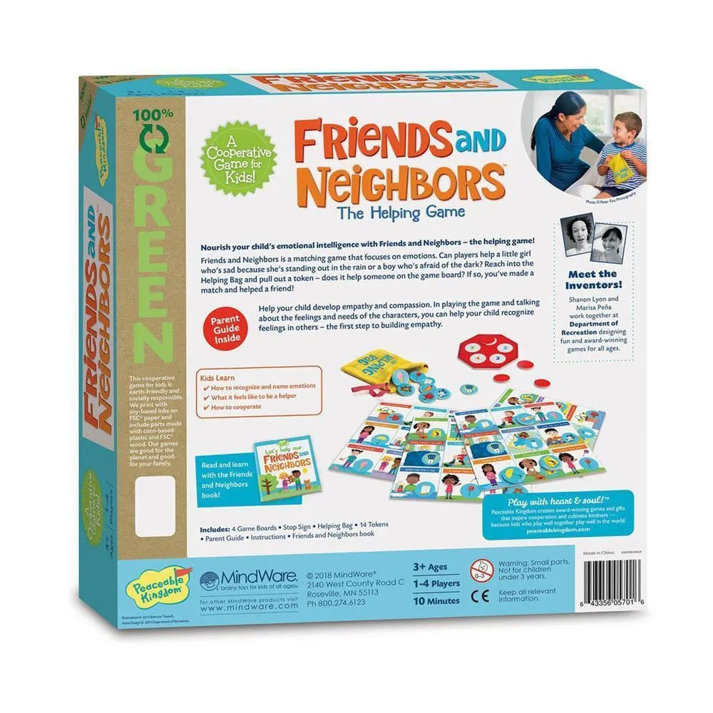 Friends and Neighbours game