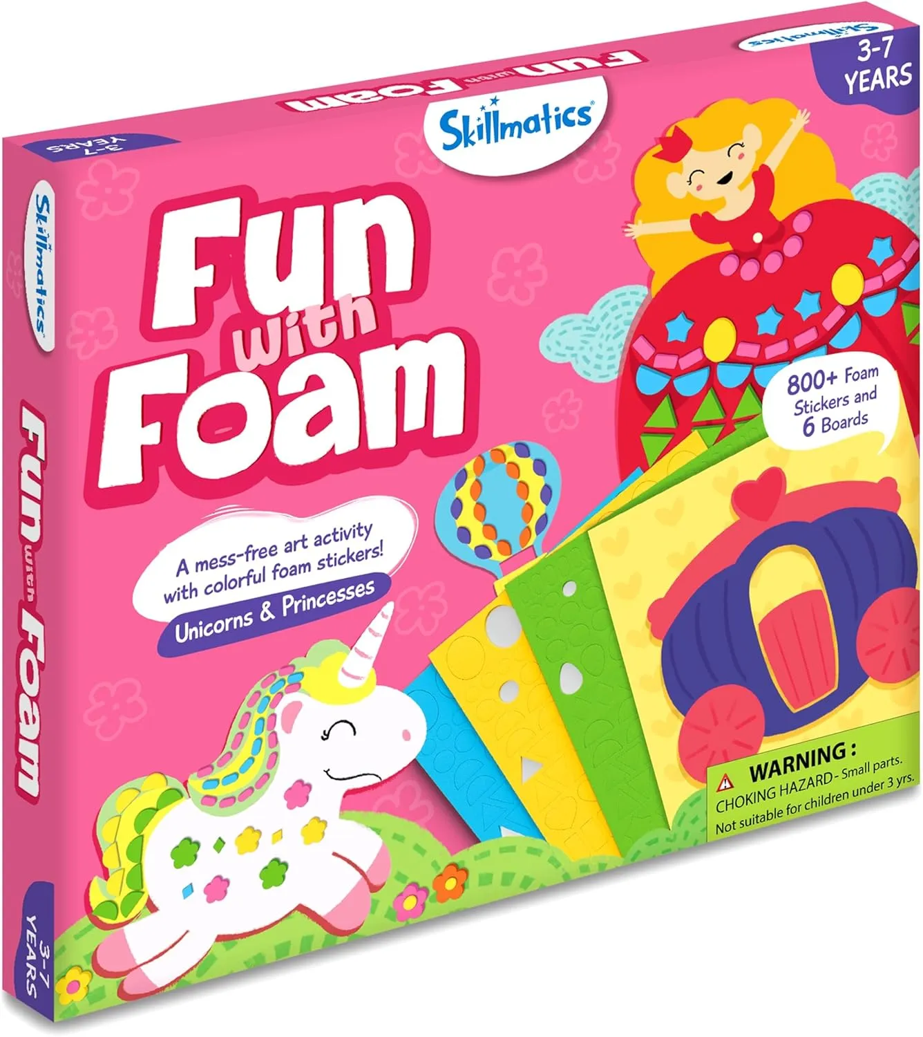 Fun with Foam Unicorns & Princesses