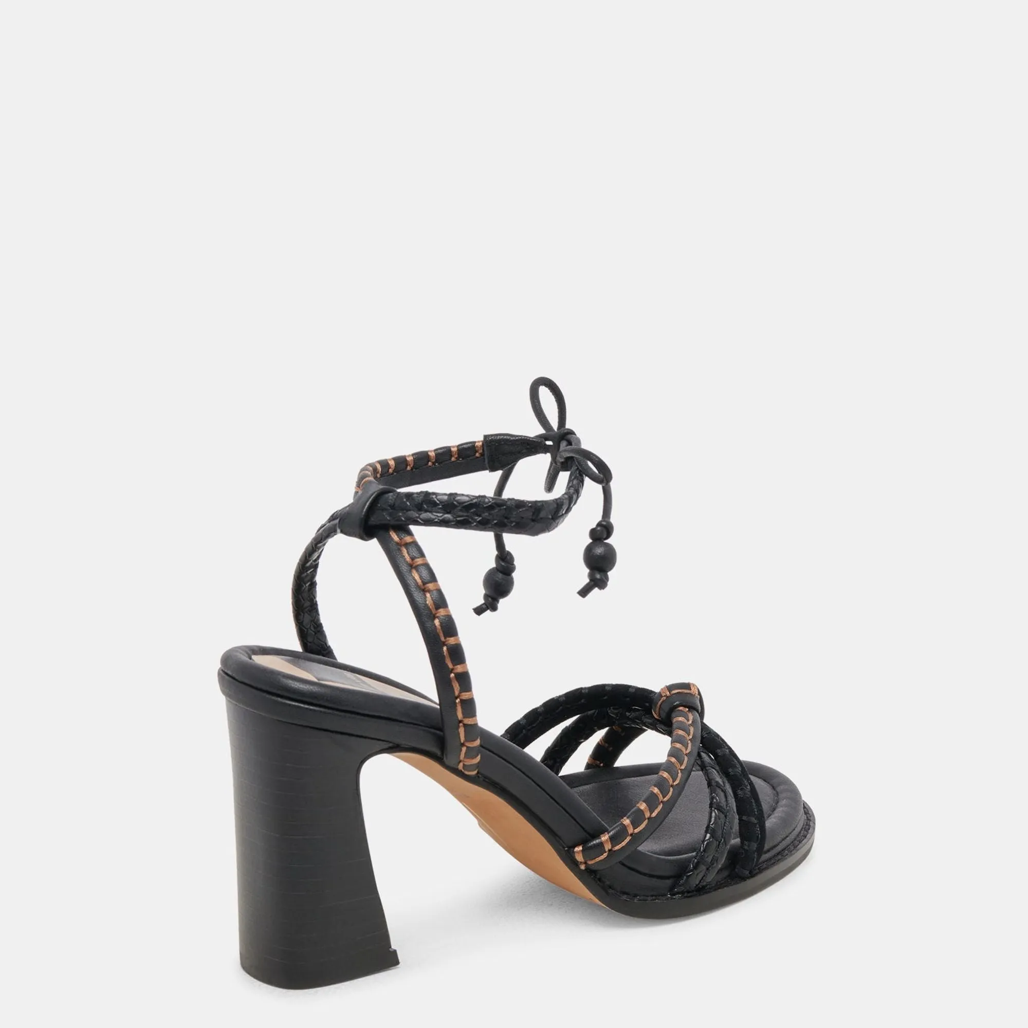 Gazele Heels Black Multi Leather