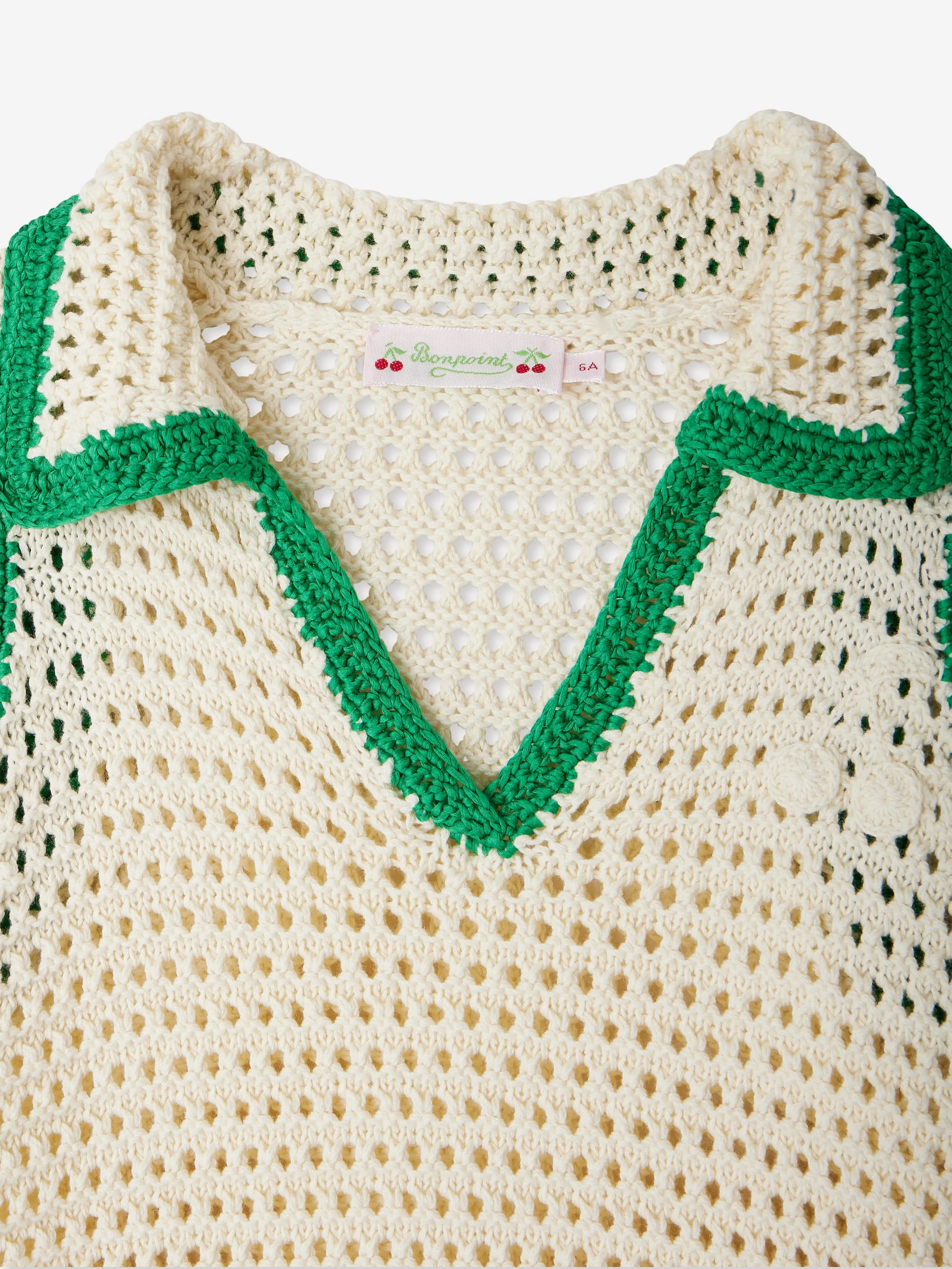 Girls Elanita Jumper in Ivory