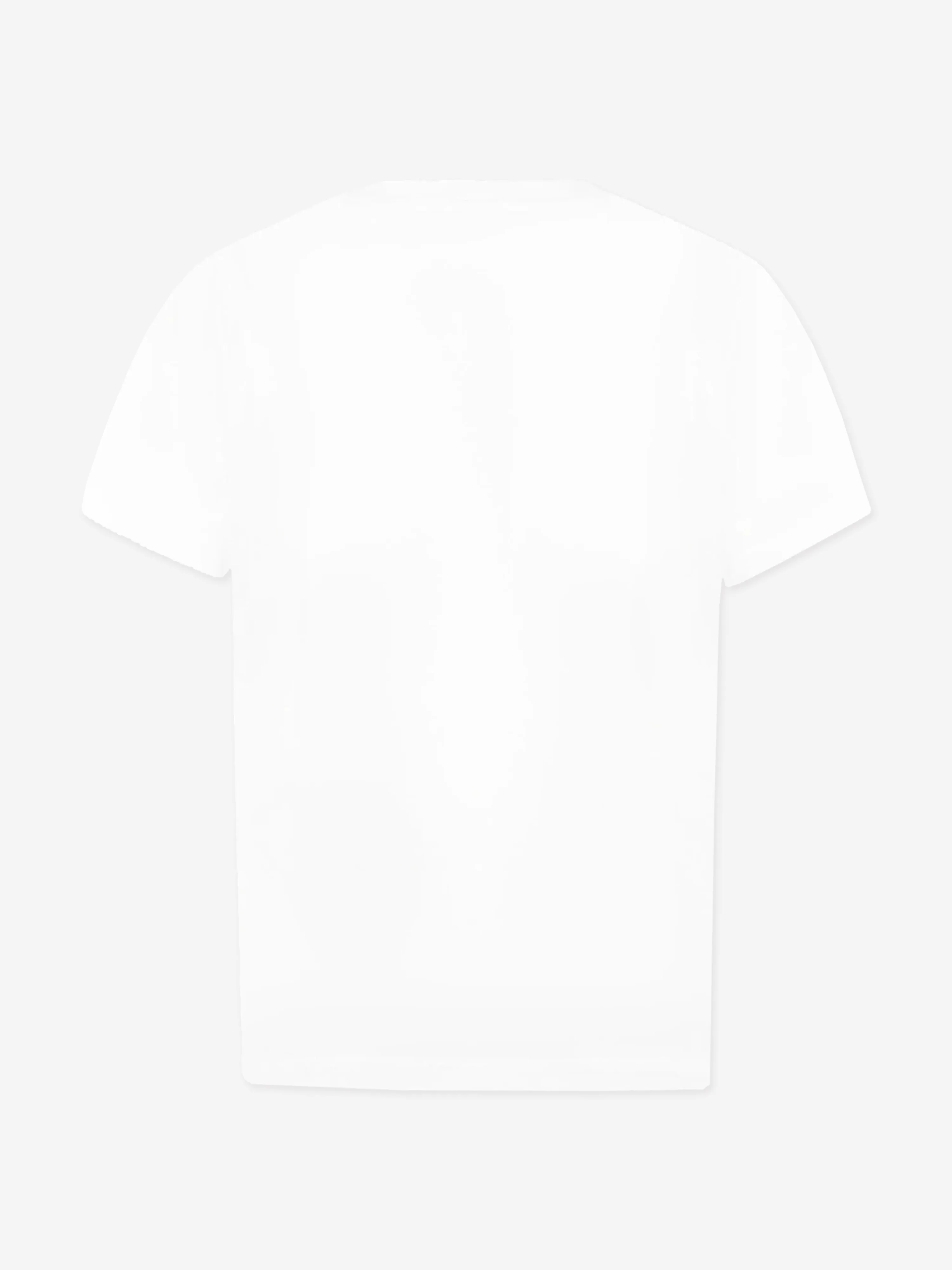 Girls Jewelled Logo T-Shirt in White