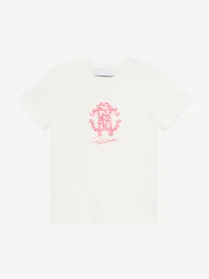 Girls Logo T-Shirt in White