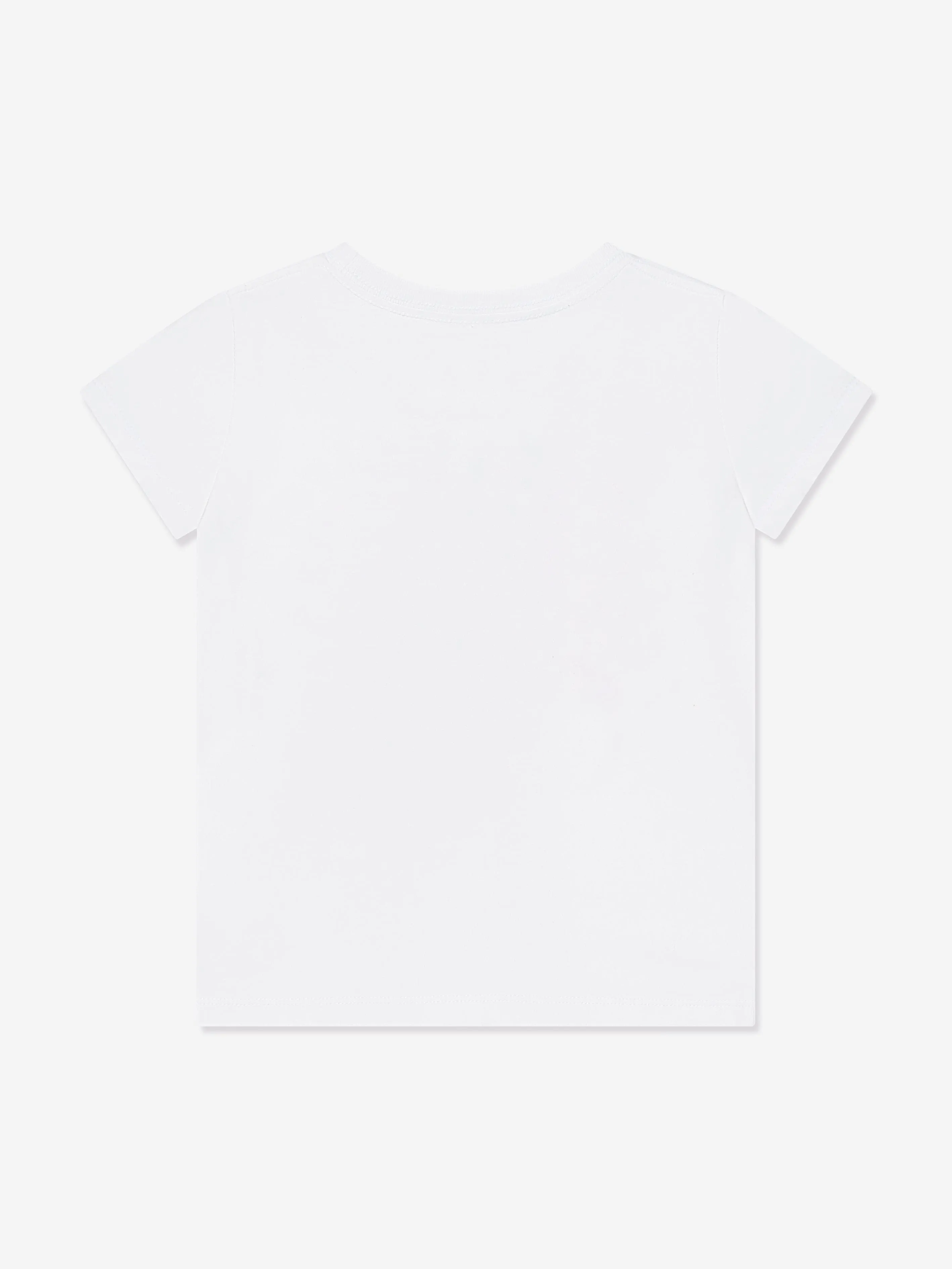 Girls Portofino Print T-Shirt in White