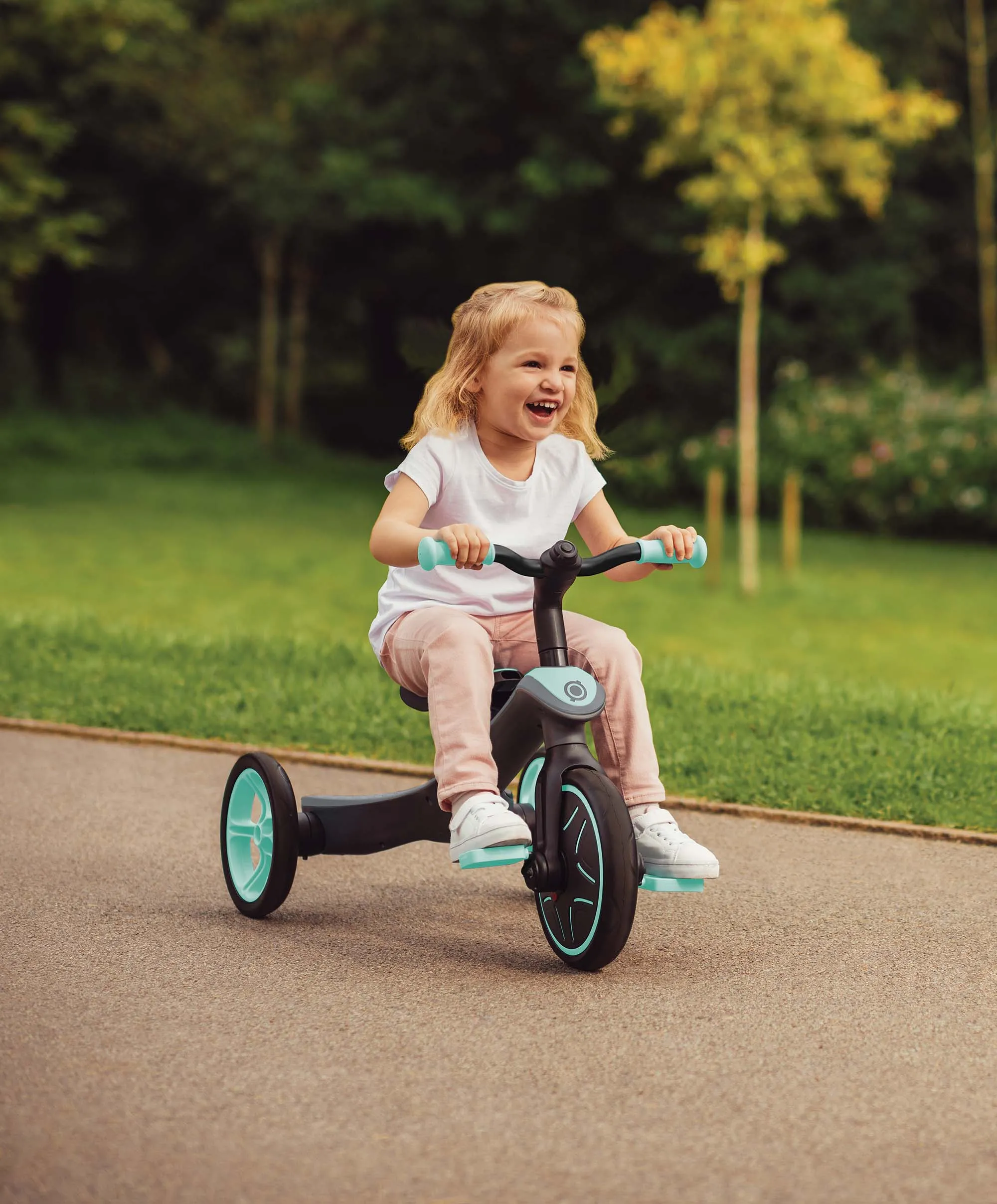 Globber Explorer 4 in 1 Trike - Mint Green