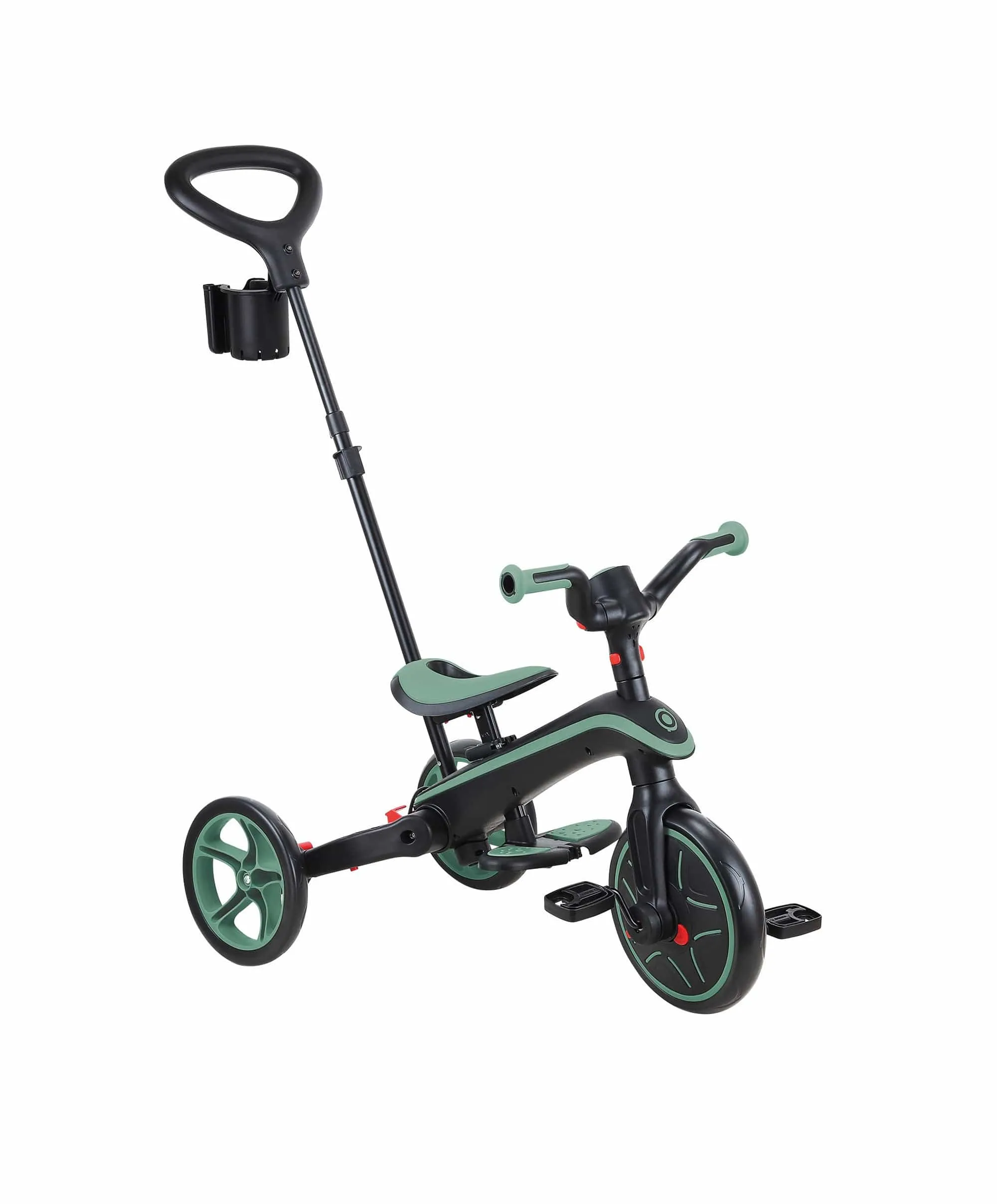 Globber Explorer Foldable 4-in-1 Trike - Olive