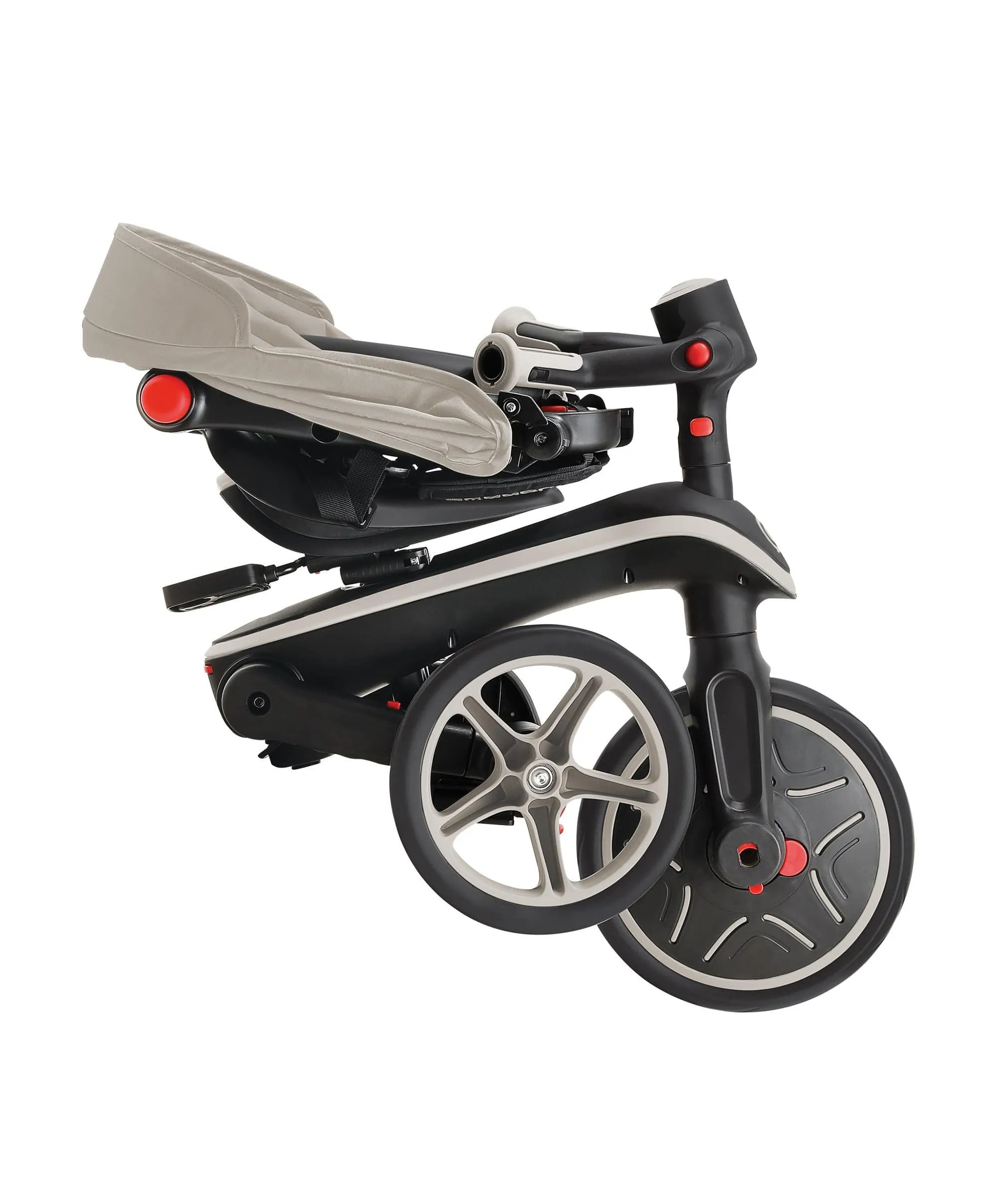 Globber Explorer Trike Foldable 4 in 1 - Taupe