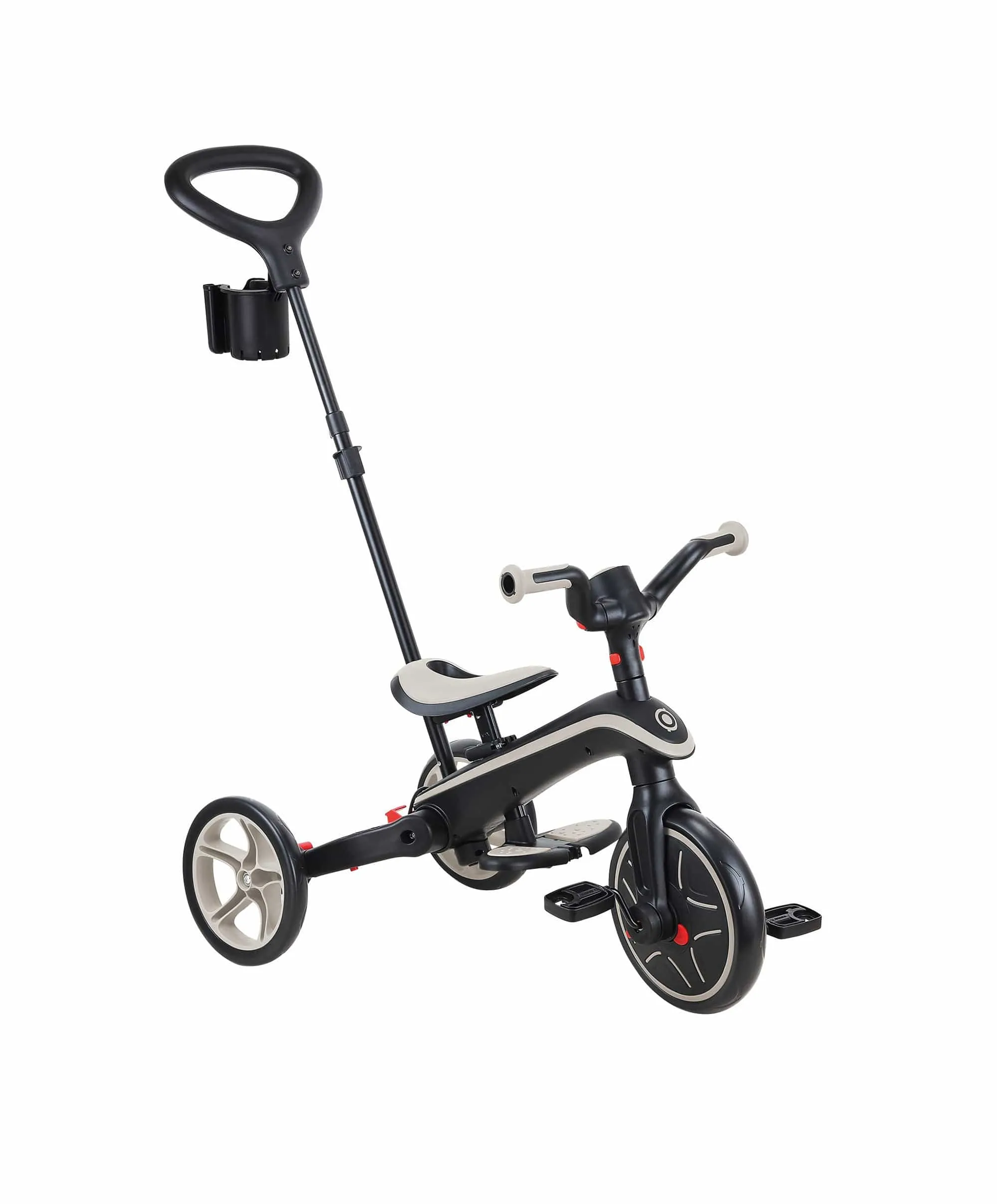 Globber Explorer Trike Foldable 4 in 1 - Taupe