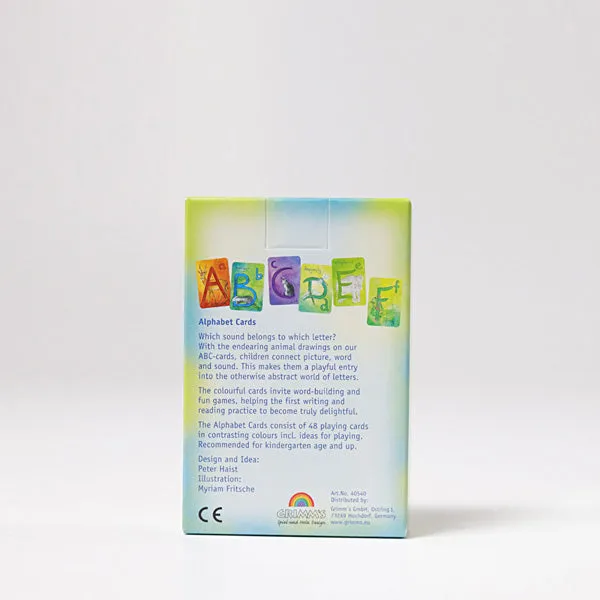 Grimm's Letter Cards "The Alphabet" - English