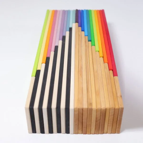 Grimm's pastel building boards