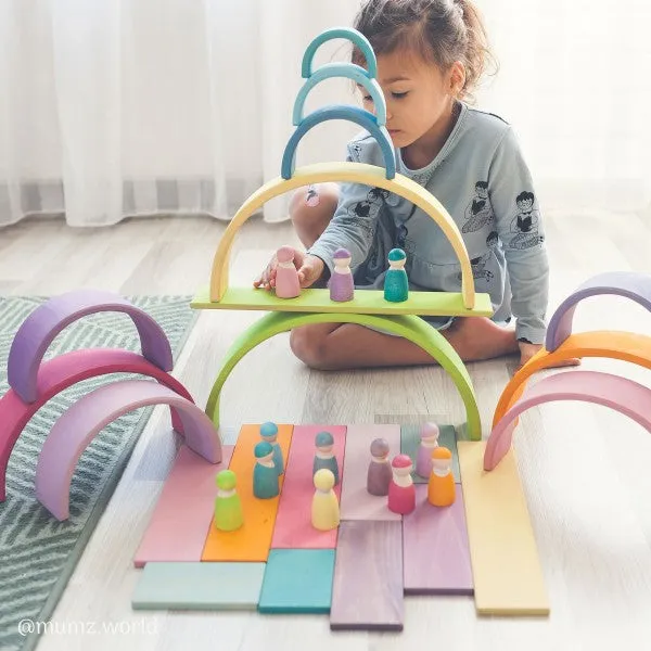 Grimm's pastel building boards