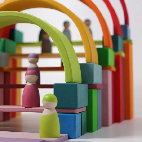 Grimm's pastel building boards
