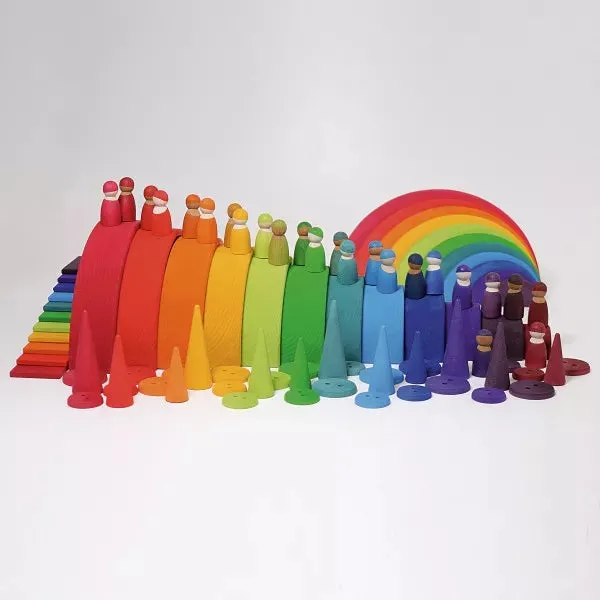 Grimm's rainbow building boards