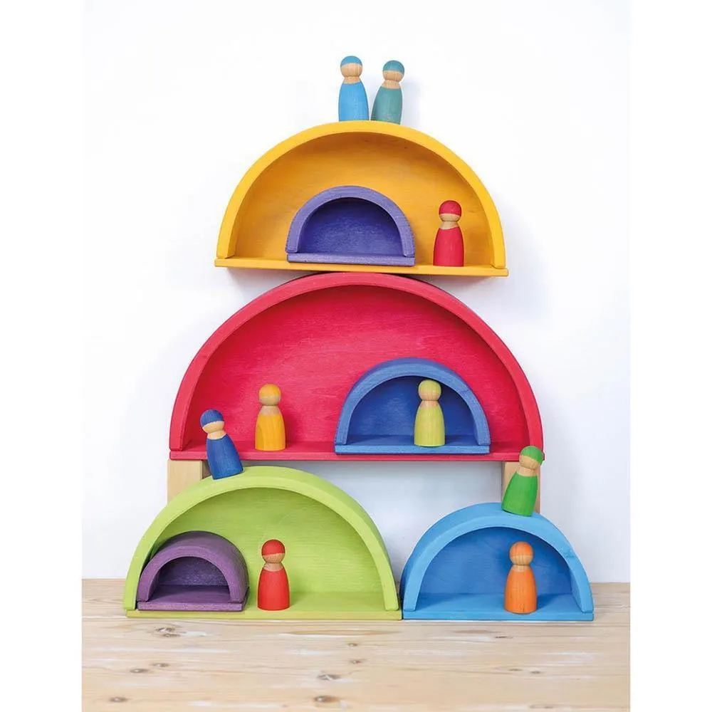 Grimm's rainbow building boards
