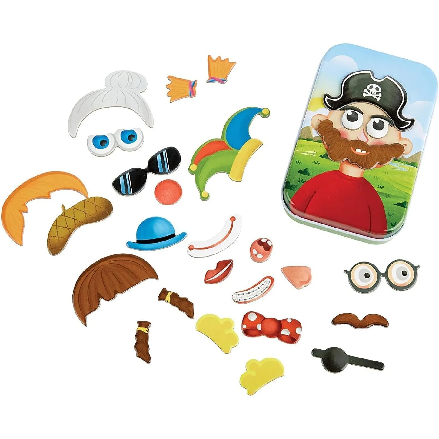 Hape funny face magnetic kit