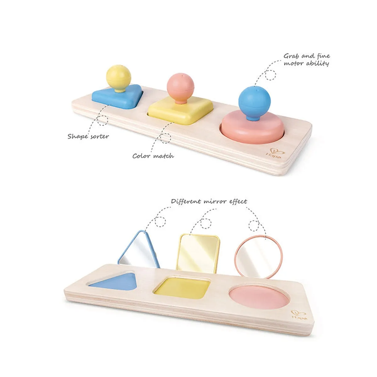 Hape Montessori Multiple Shape Puzzle
