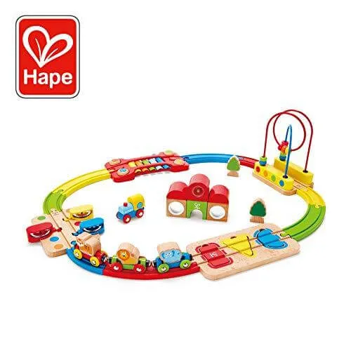 Hape Rainbow Puzzle Railway