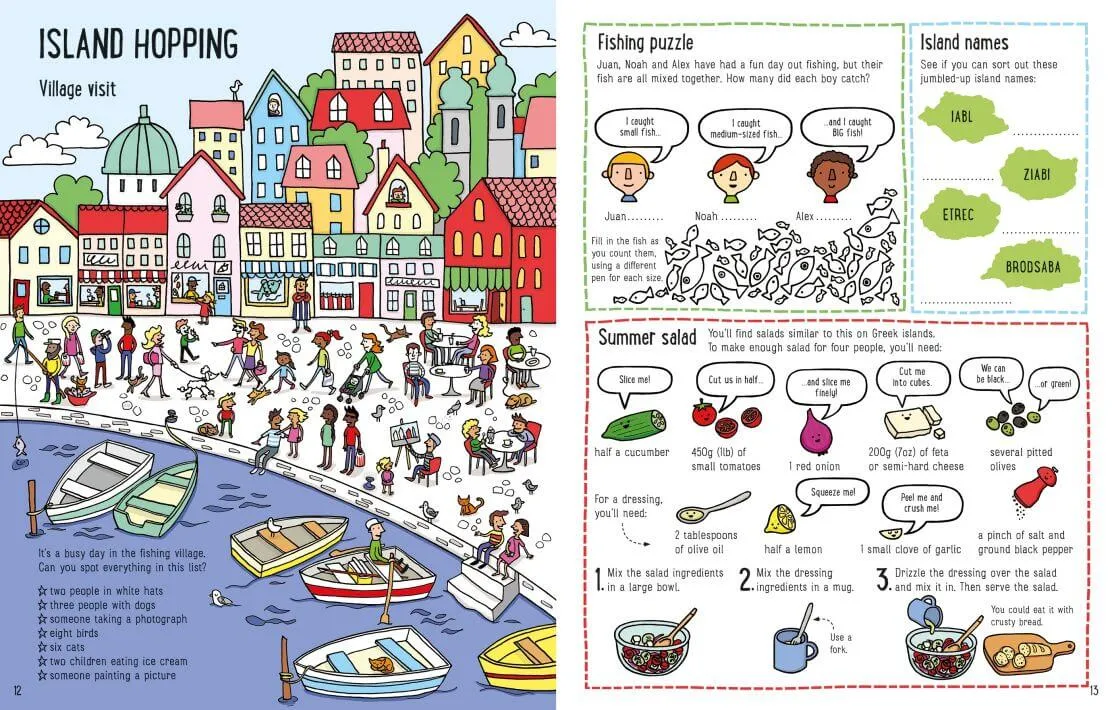 Holiday Activity Book