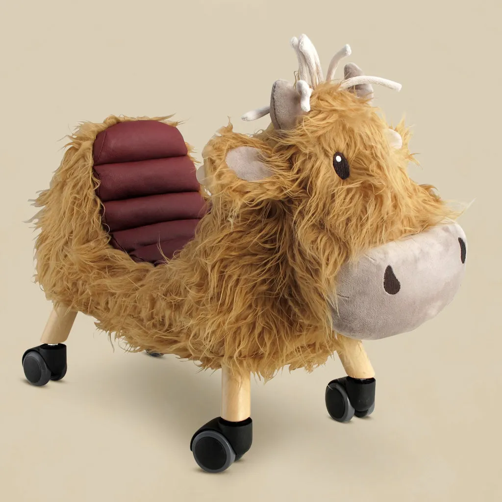 Hubert Highland Cow Ride On Toy
