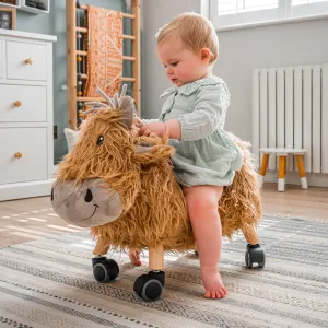 Hubert Highland Cow Ride On Toy
