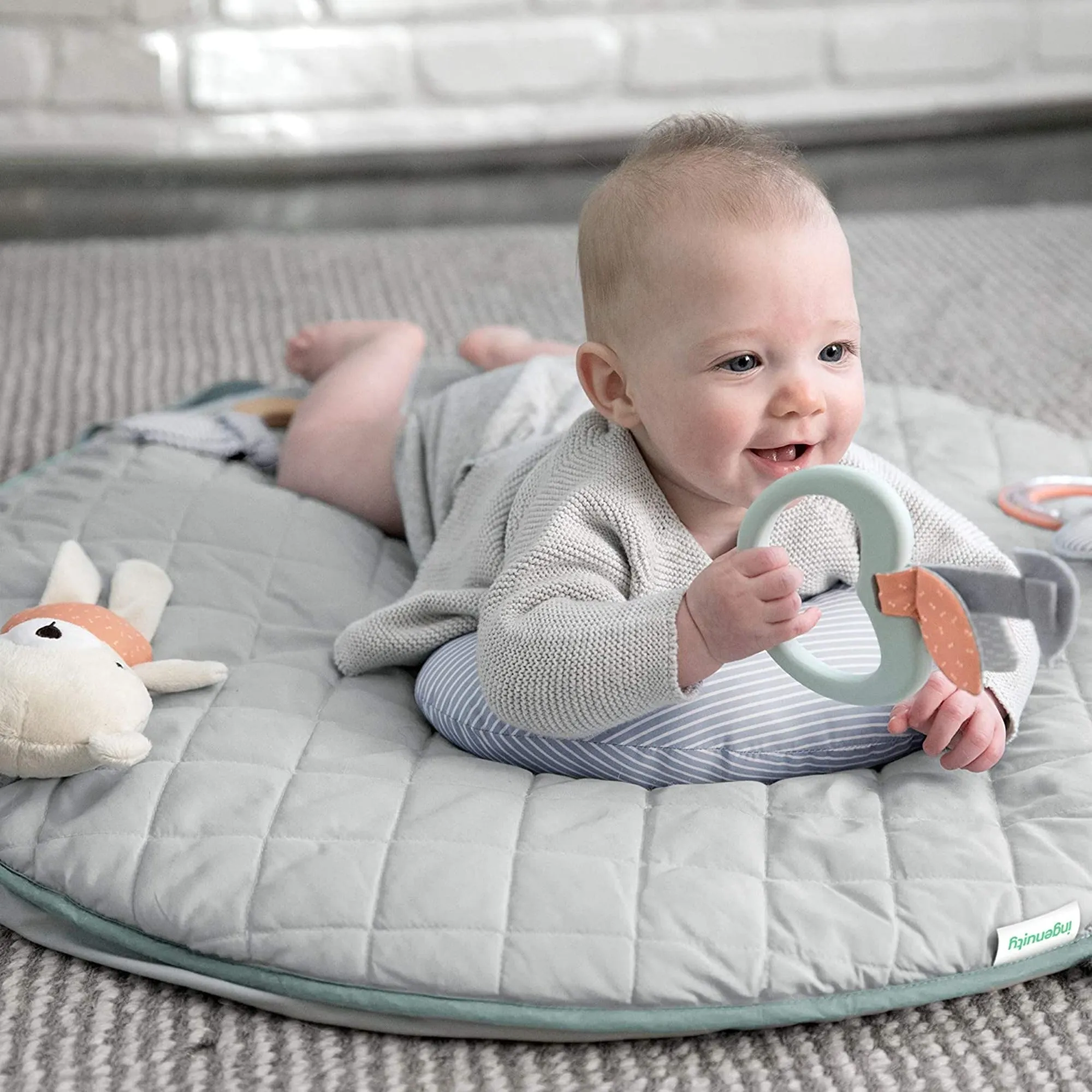 INGENUITY Cozy Spot Reversible Duvet Gym Loamy