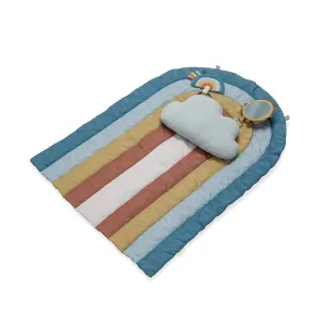 ITZY RITZY Bitzy Bespoke Ritzy Tummy Time Rainbow Play Mat