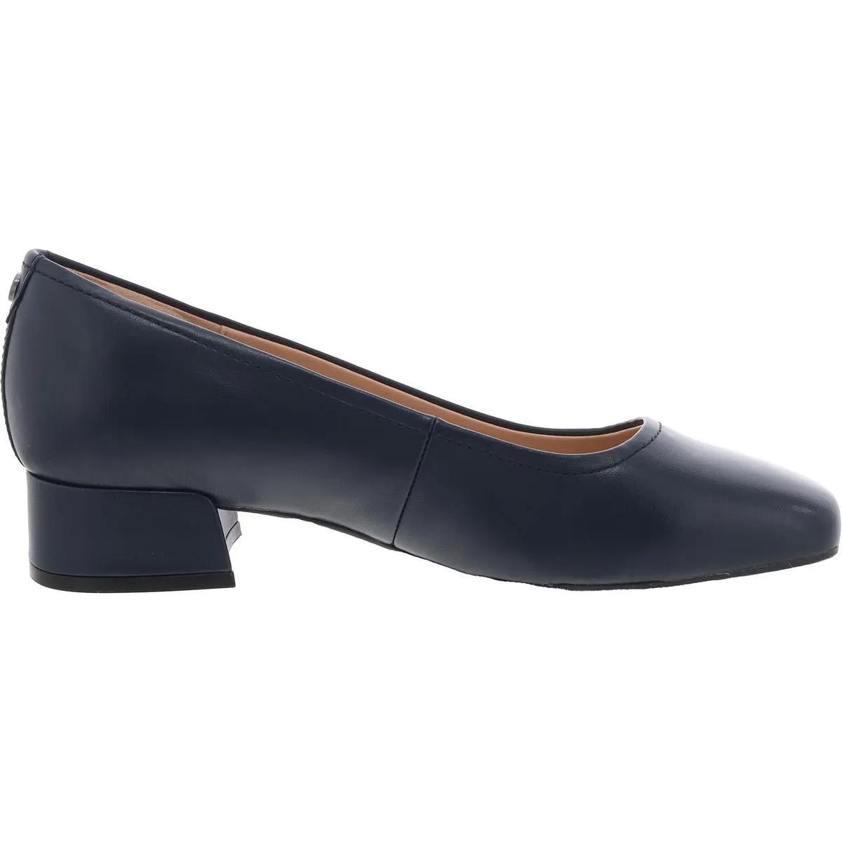 Jain Womens Leather Square Toe Loafers